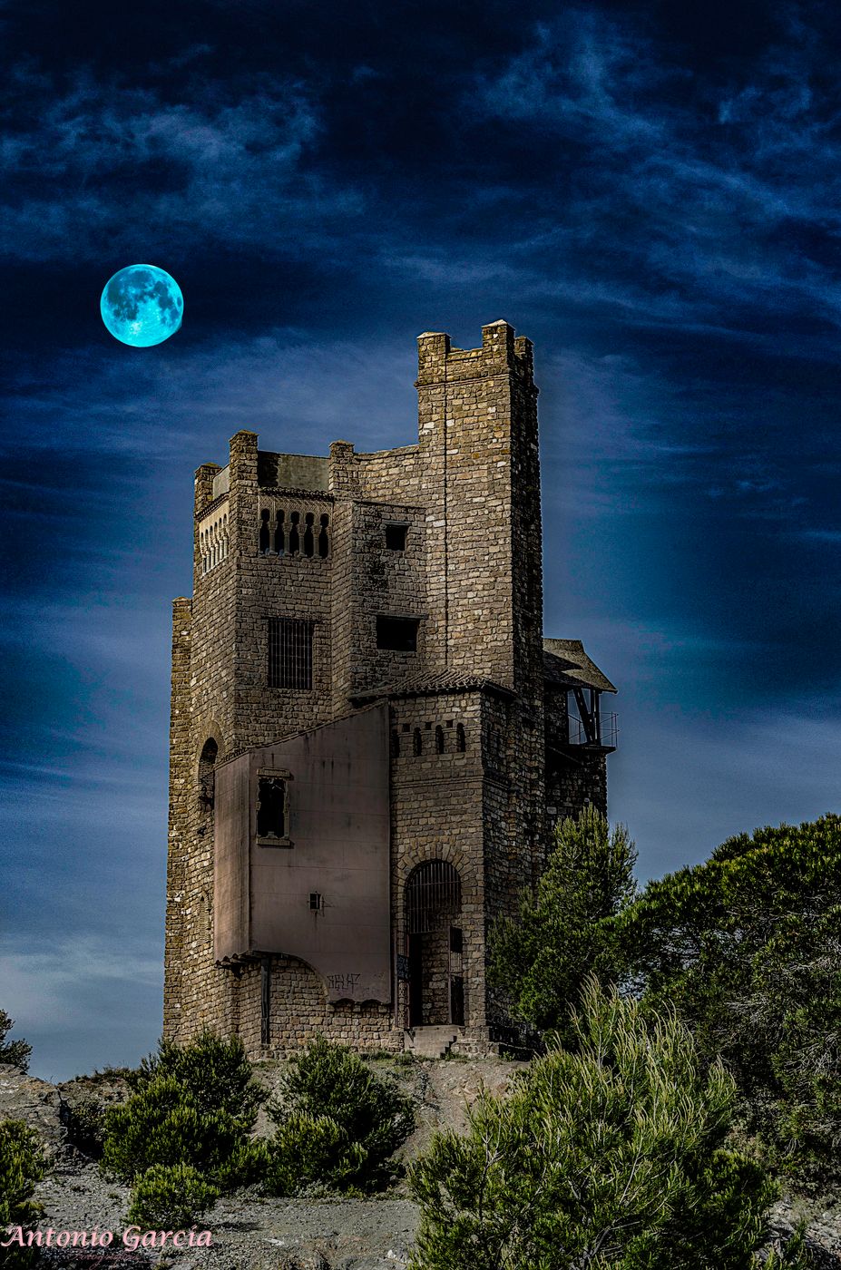Castillo Alhaurin el grande, Spain