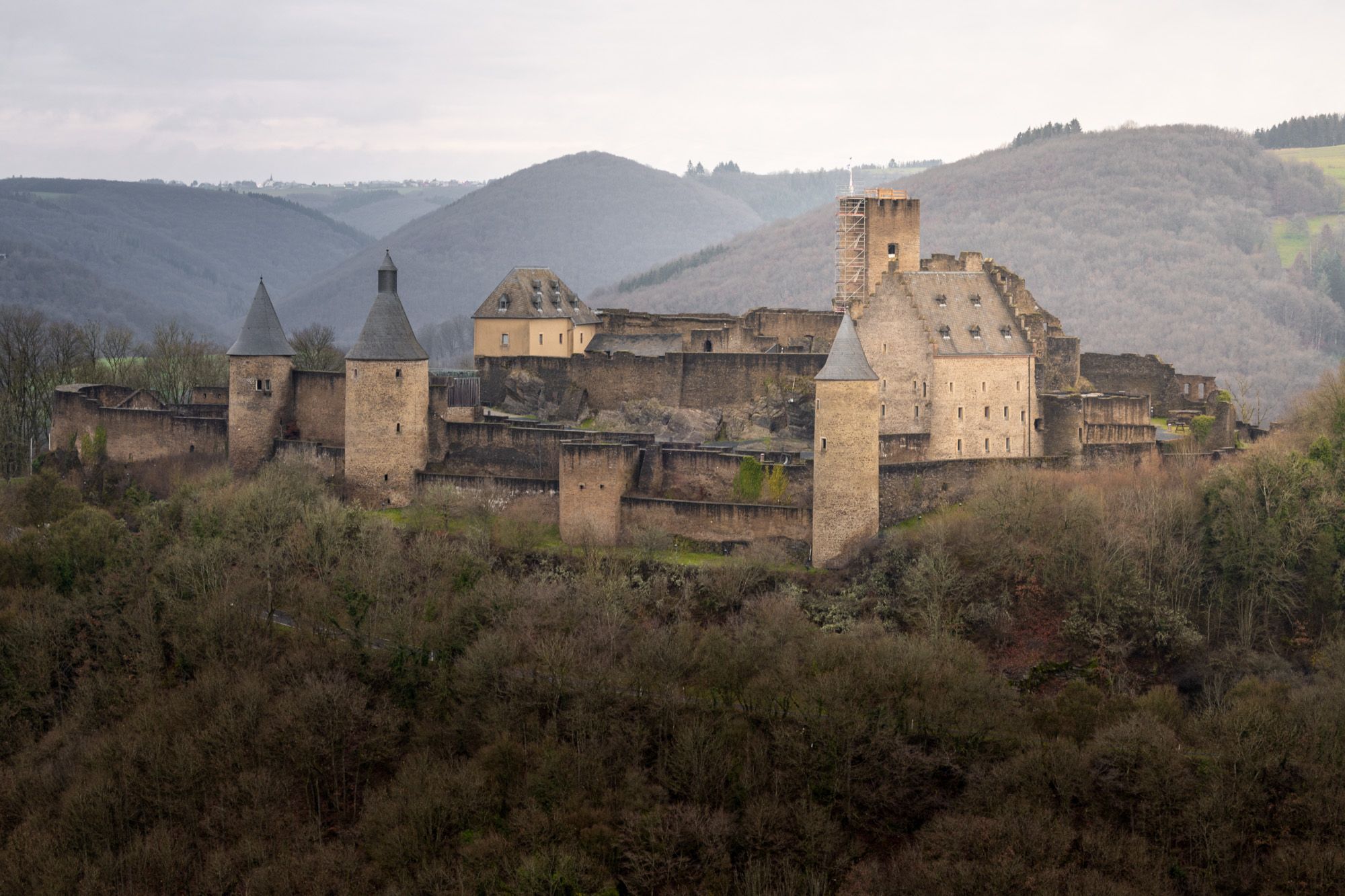Castle Bourscheid, Luxembourg