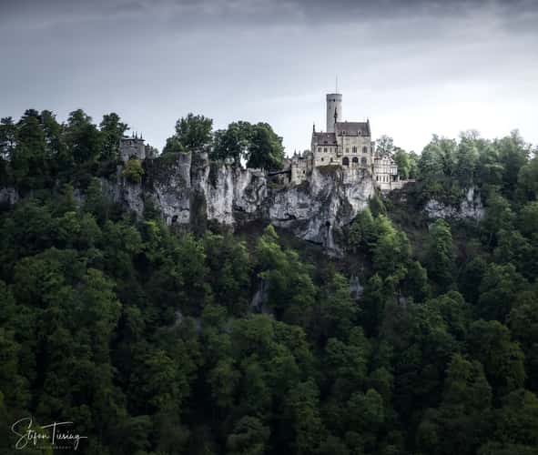 View on Burg Lichtenstein, Honau