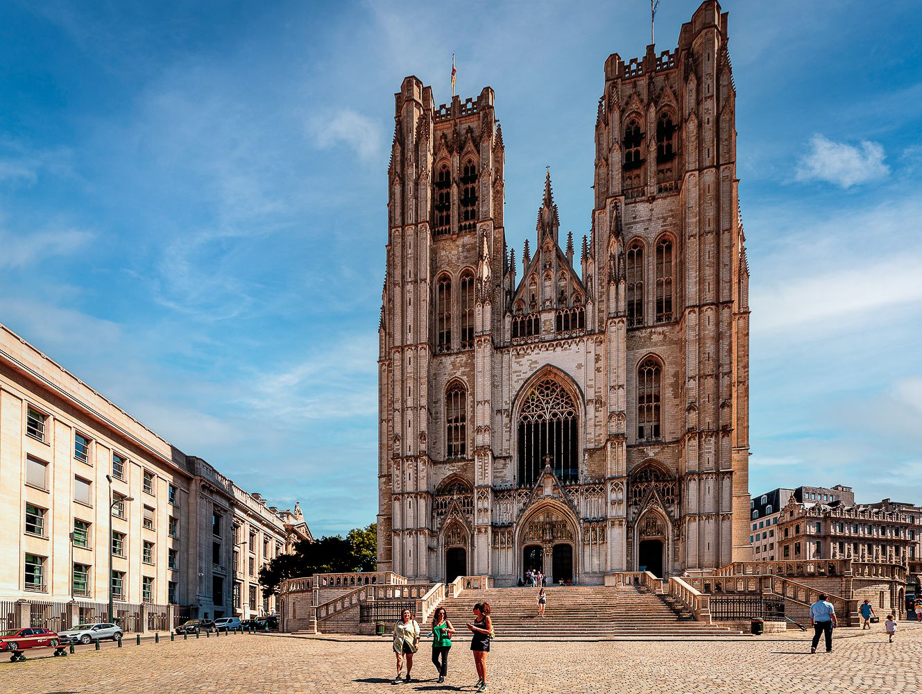 Cathedral of St Michael and St Gudula, Brussels, Belgium