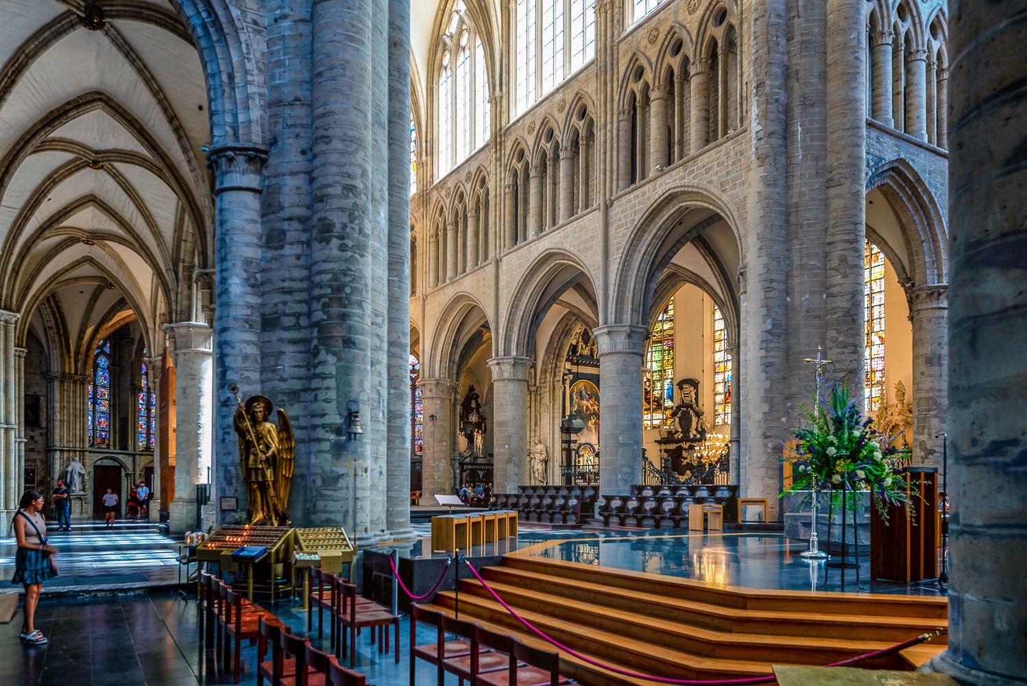 Cathedral of St Michael and St Gudula, Brussels, Belgium