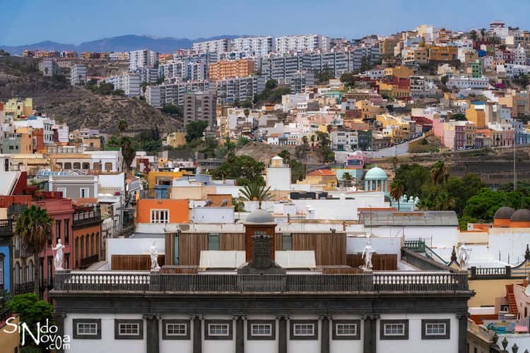 View from Cathedral Santa Ana, Las Palmas de Gran Canaria