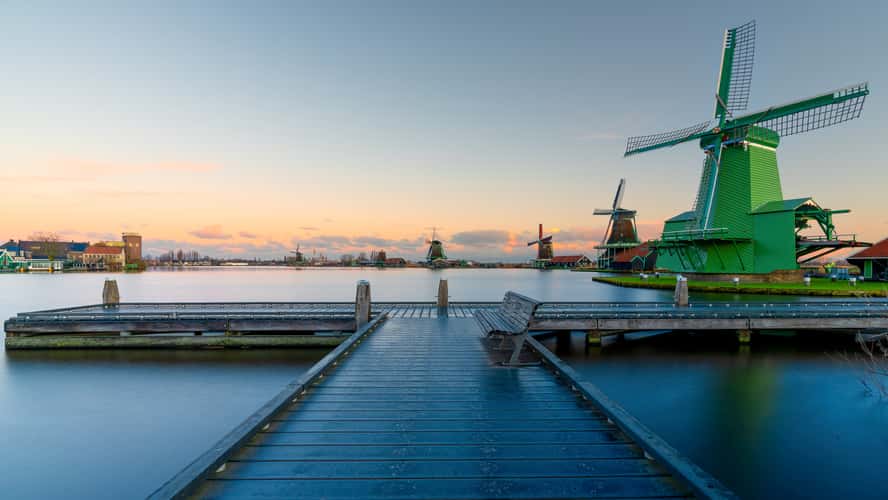 Zaanse Schans Windmills