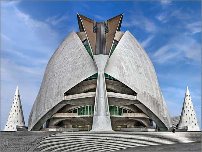 Palau de les Arts Reina Sofia, back view