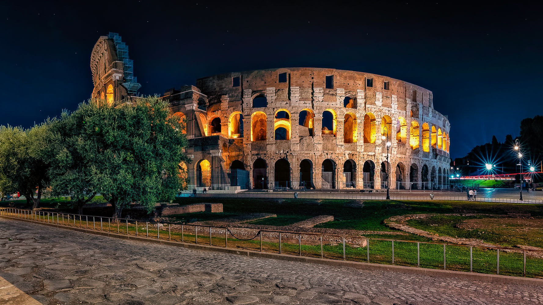Colosseum (front view), Rome, Italy