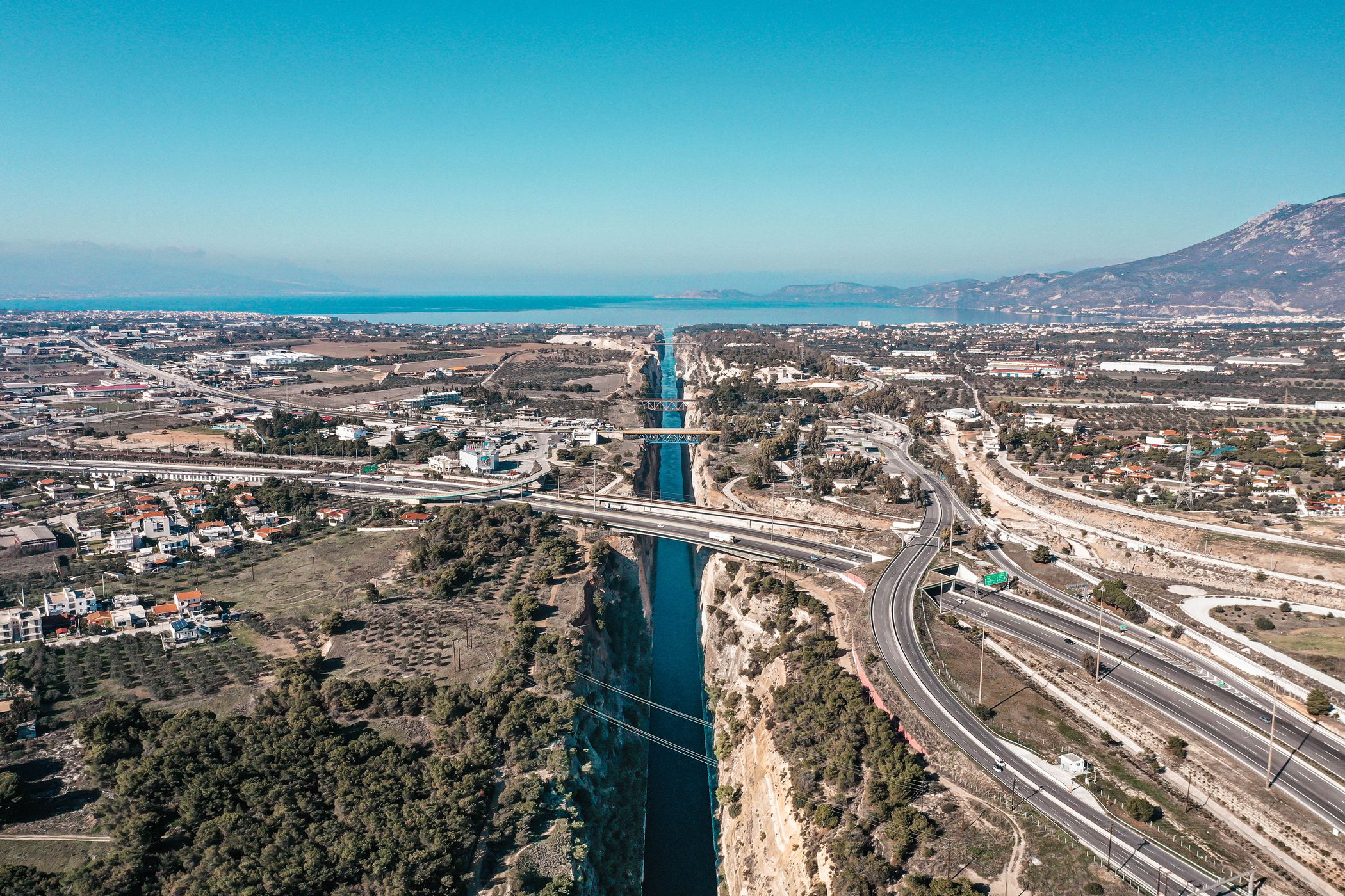 Corinth Canal, Greece