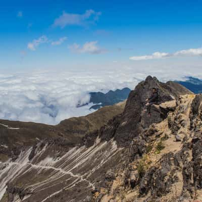 cumbre rucu pichincha, Ecuador