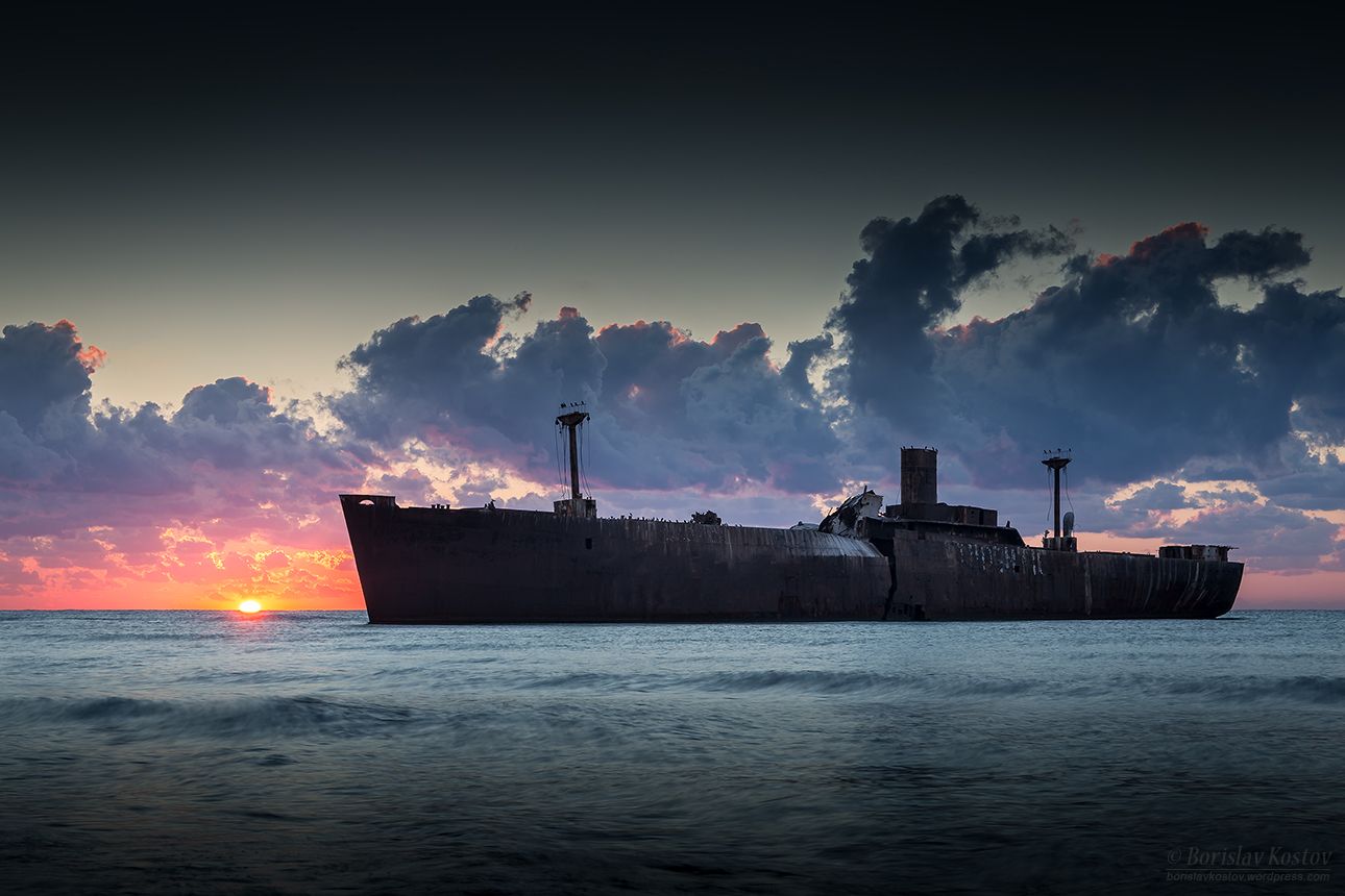 Evangelia Shipwreck, Romania