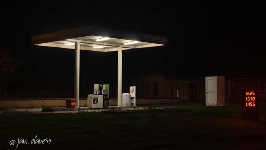 Gas Station Conques-en-Rouergue