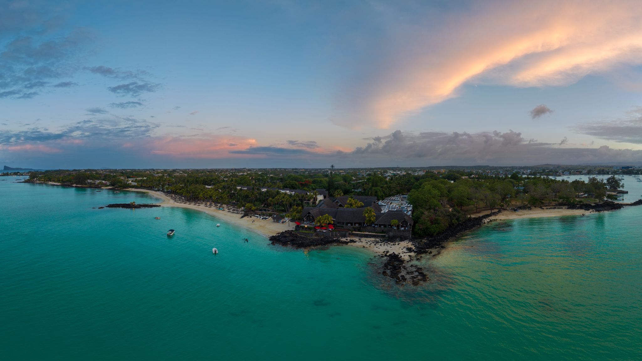 Grand bay in North mauritius., Mauritius