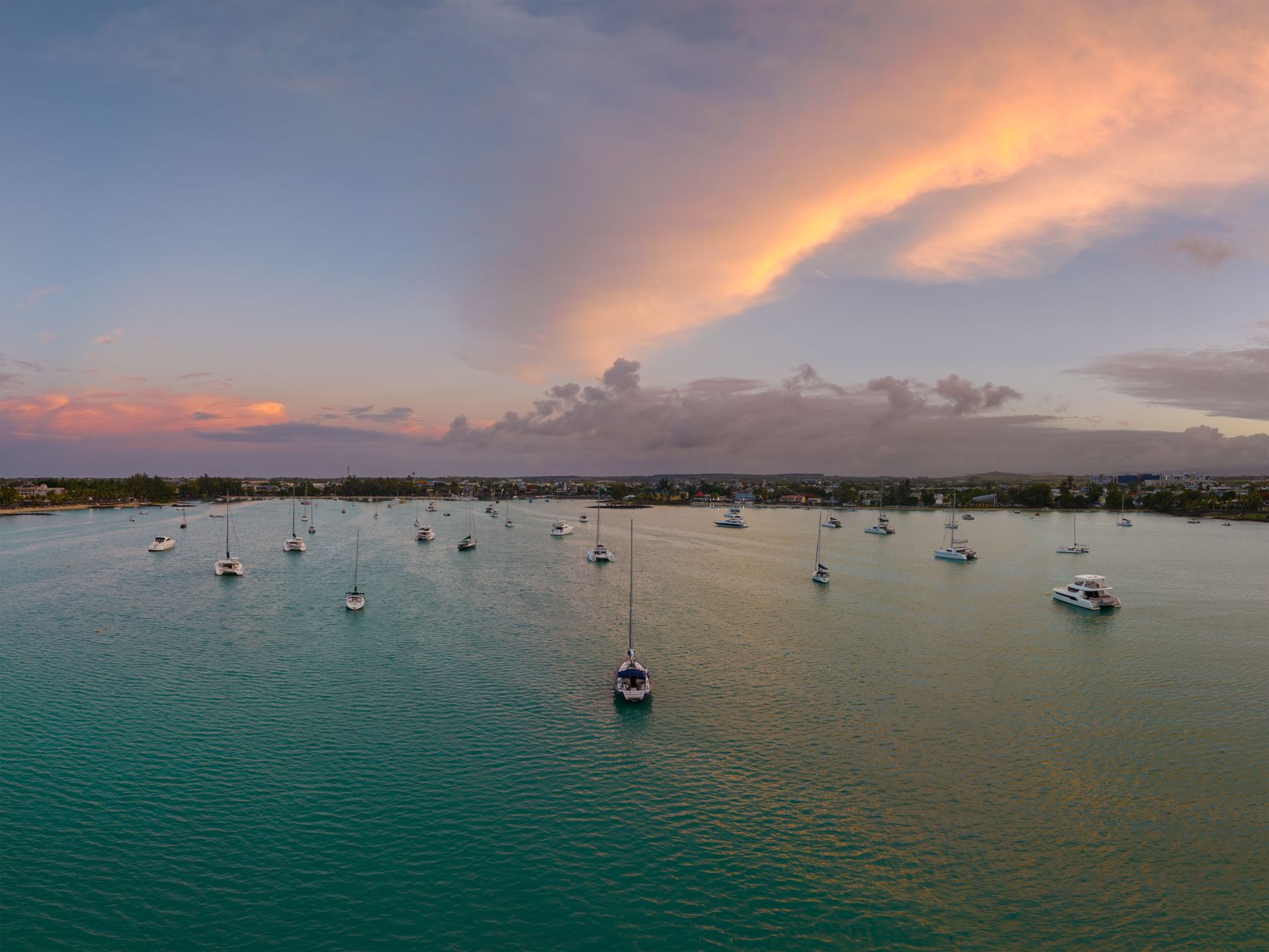 Grand bay in North mauritius., Mauritius