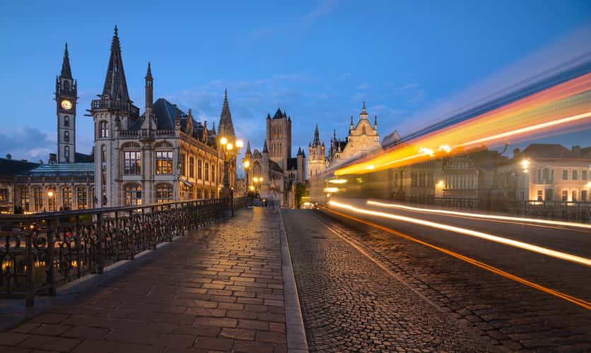 Bridge St-Michiels, Ghent