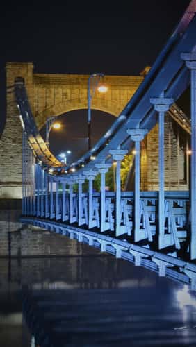 Grunwaldzki Bridge in Wroclaw