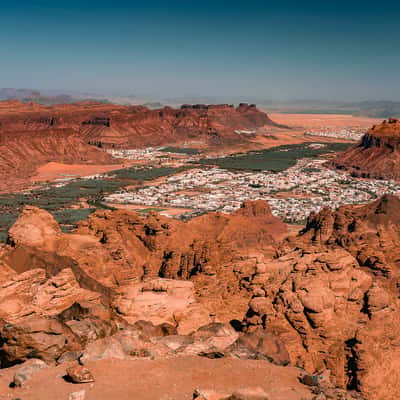 Harrat Viewpoint for Alula, Saudi Arabia