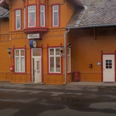 Hell trainstation, Norway