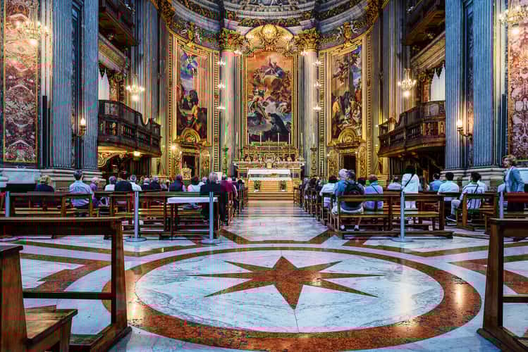 Iglesia de San Ignacio de Loyola Roma