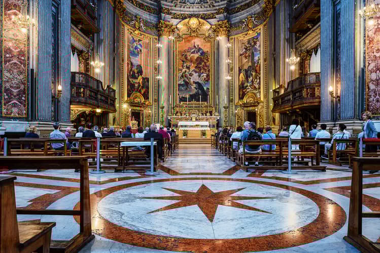Iglesia de San Ignacio de Loyola Roma