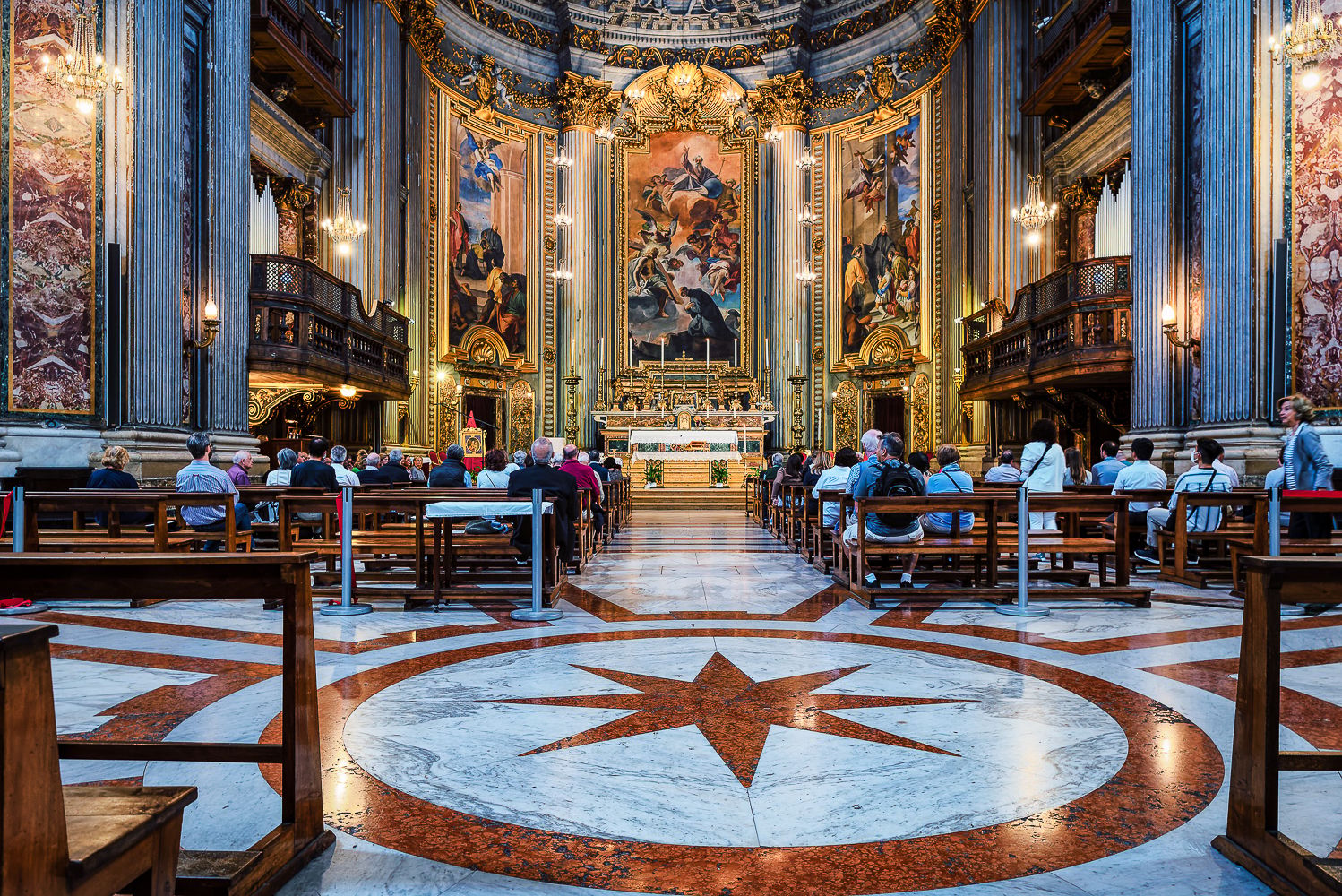 Iglesia de San Ignacio de Loyola Roma, Italy