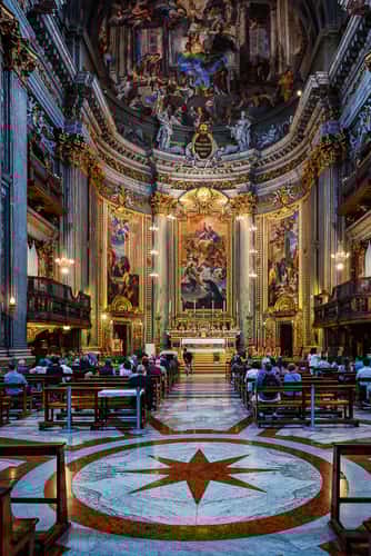 Iglesia de San Ignacio de Loyola Roma