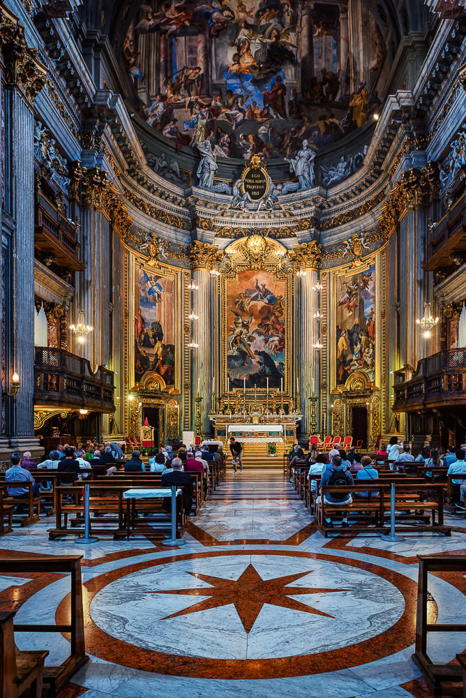 Iglesia de San Ignacio de Loyola Roma, Italy