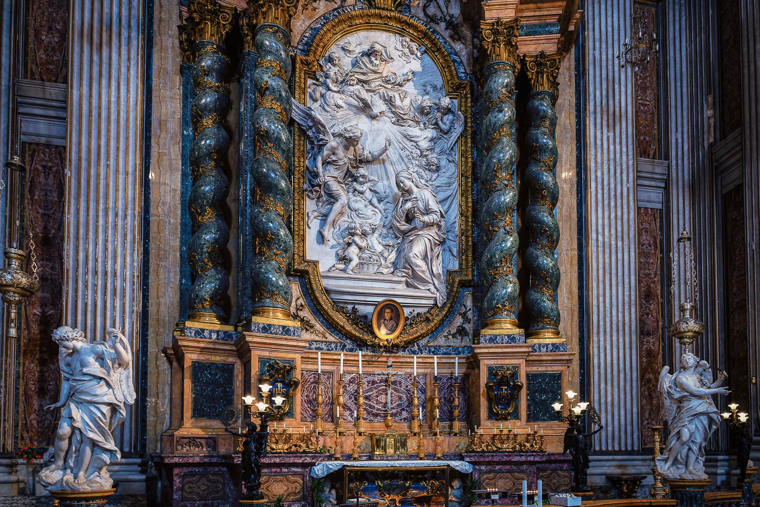 Iglesia de San Ignacio de Loyola Roma, Italy