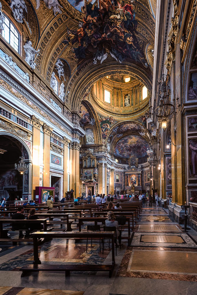 Iglesia del Gesú Roma, Italy