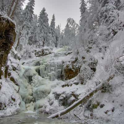 Kamieńczyk Waterfall, Poland