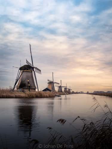 Windmills, Kinderdijk UNESCO World Heritage