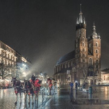 Saint Mary's Basilica, Krakow, Poland