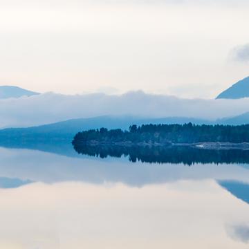 Krøderen lake, Norway