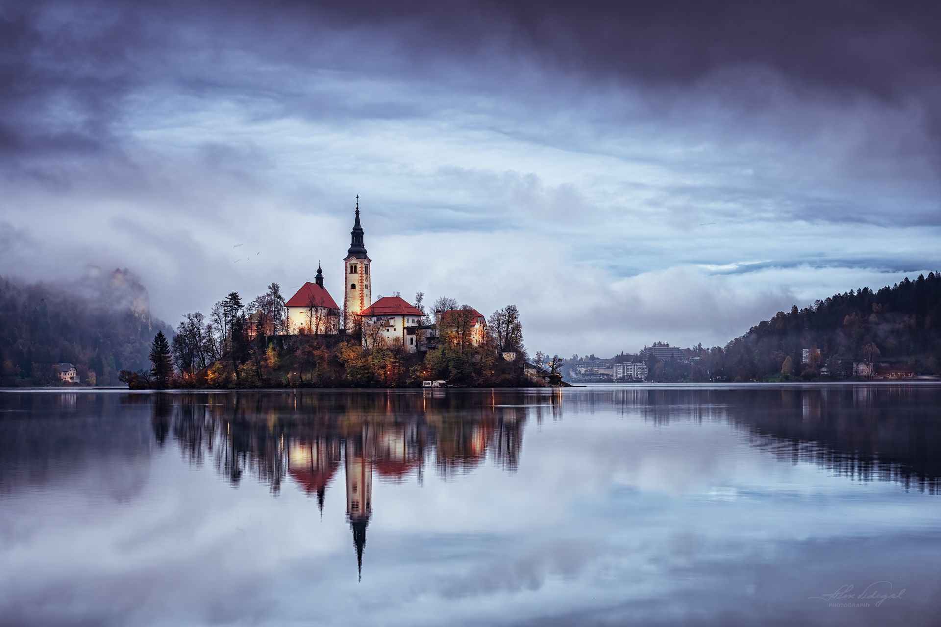 Lake Bled, Julian Alps, Slovenia