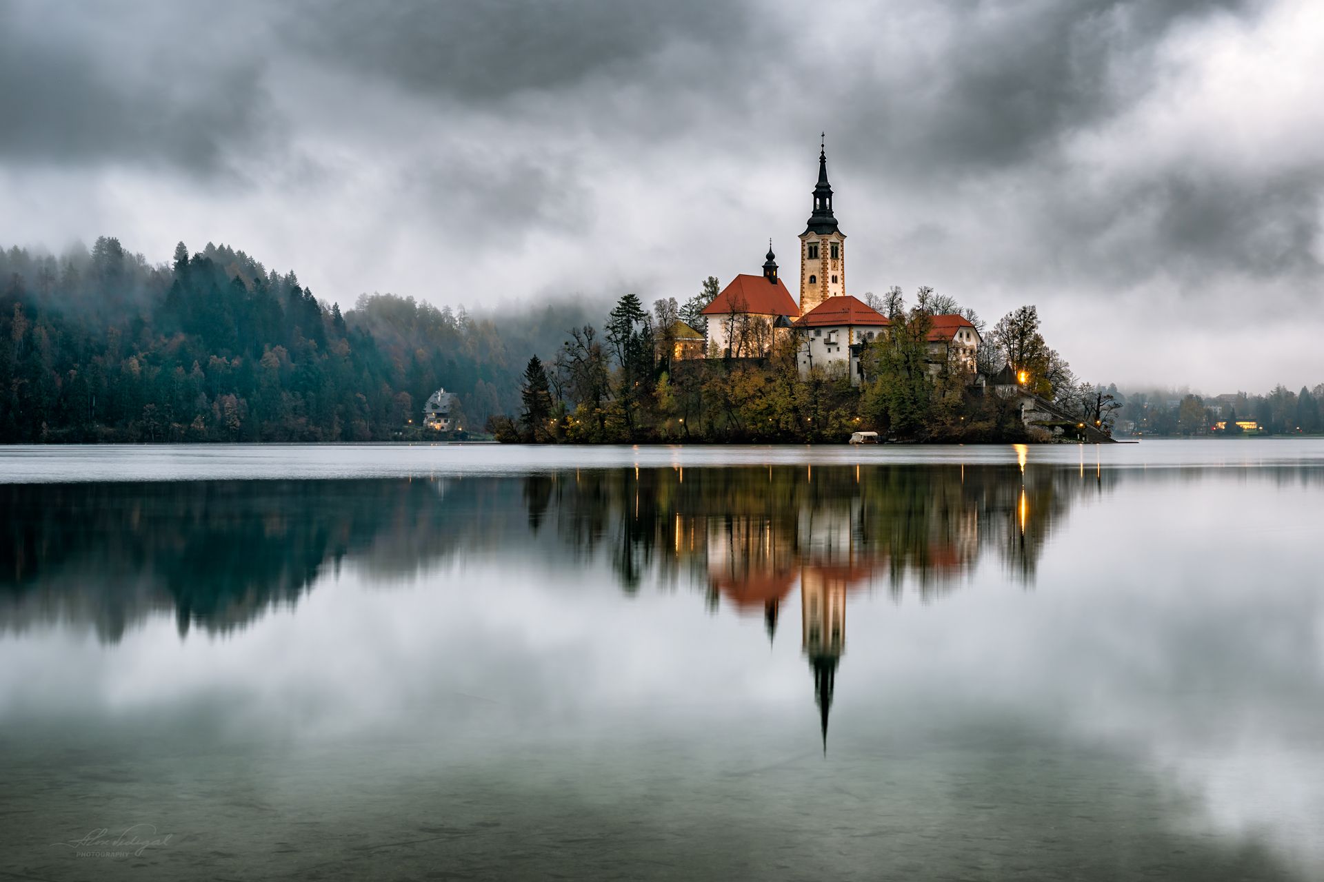 Lake Bled, Julian Alps, Slovenia