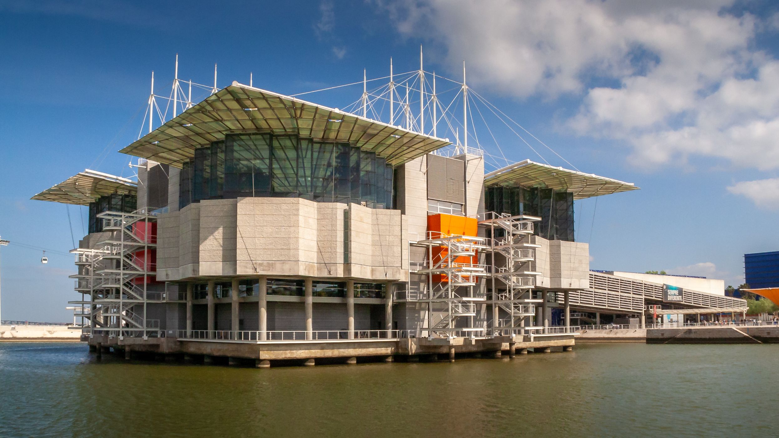 Lisbon's Oceanarium, Portugal