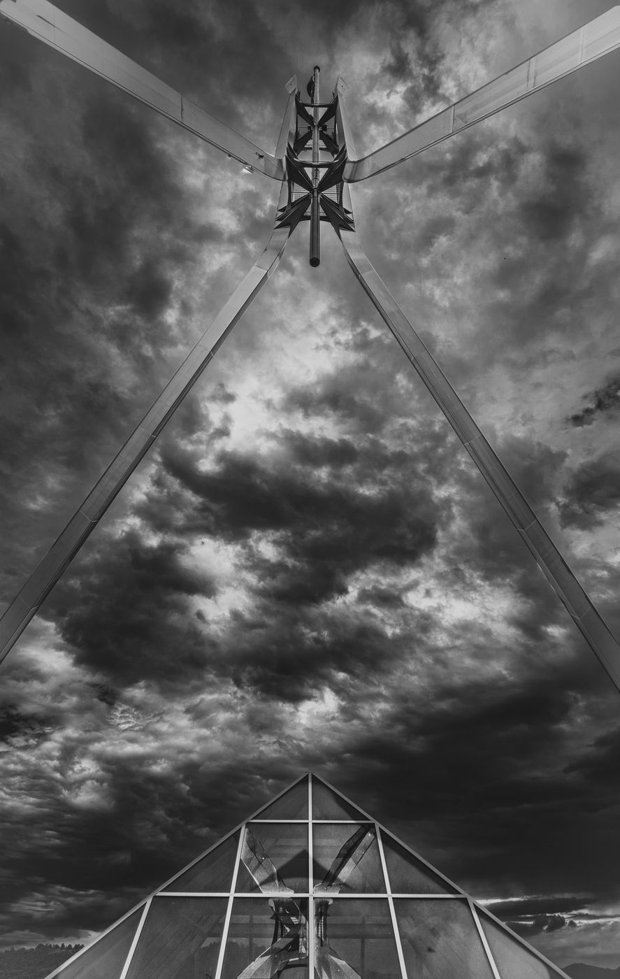Looking Skyward, Parliament House, Canberra, ACT, Australia