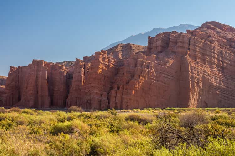 Los Castillos, Quebrada de las Conchas