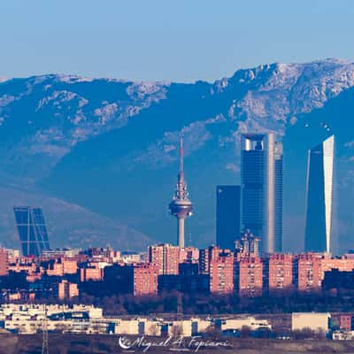 Madrid desde La Marañosa, Spain