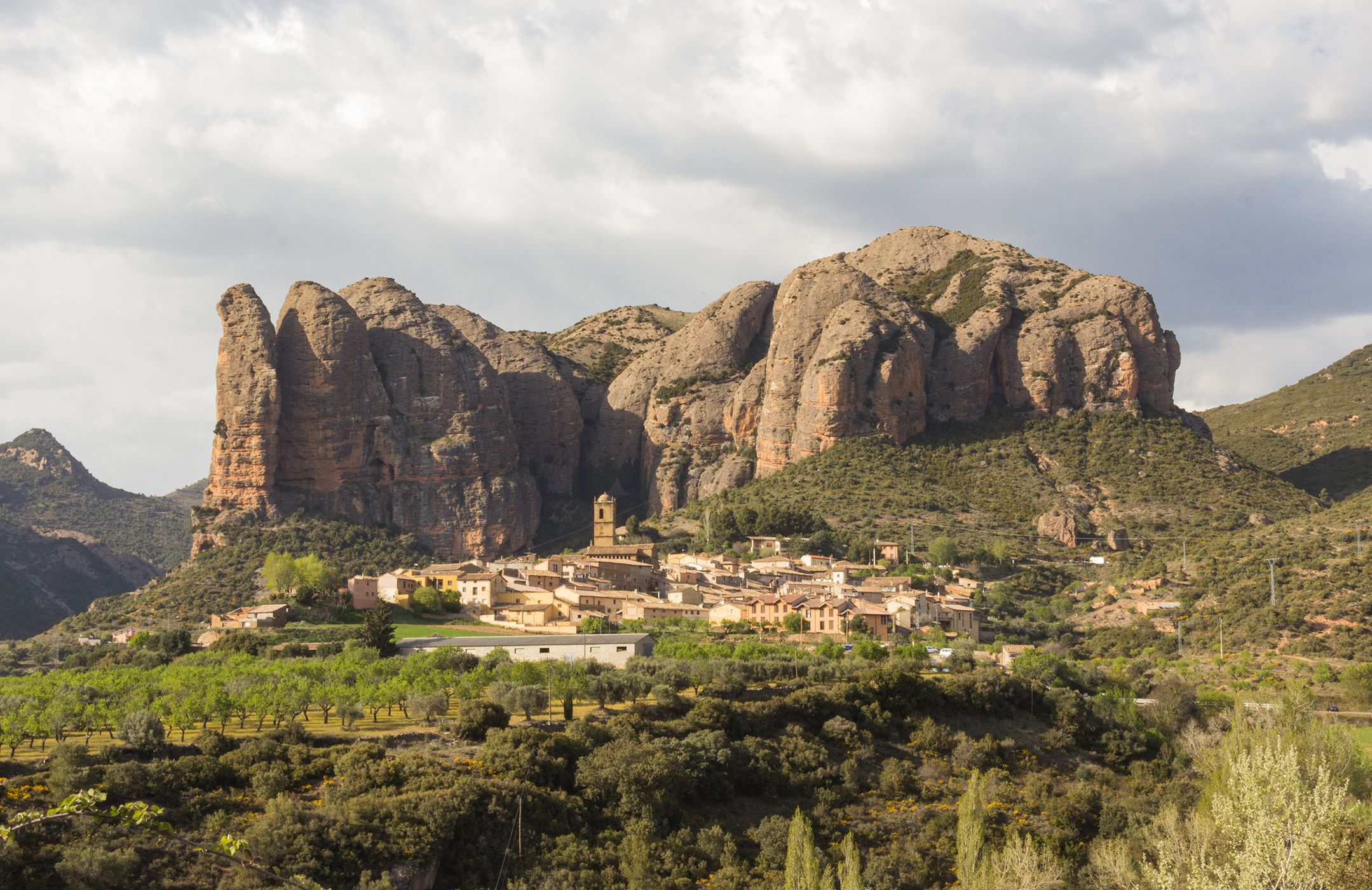 Mallos de Agüero, Spain