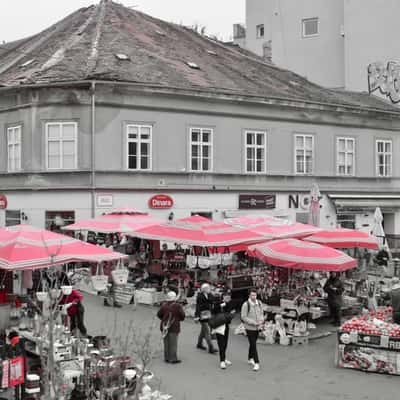 Market Dolac, Croatia