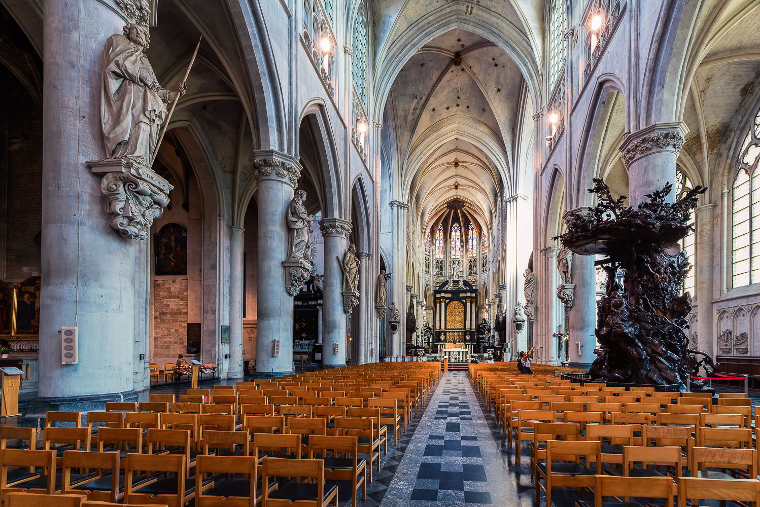 St. Rumbold's Cathedral (Inside), Mechelen, Belgium