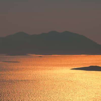 Marki and Alimia from Kritinia Castle, Greece