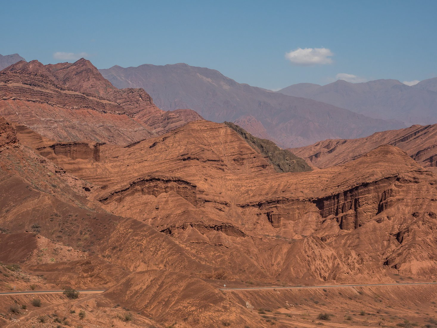 Mirador Tres Cruces Quebrada de las Conchas, Argentina