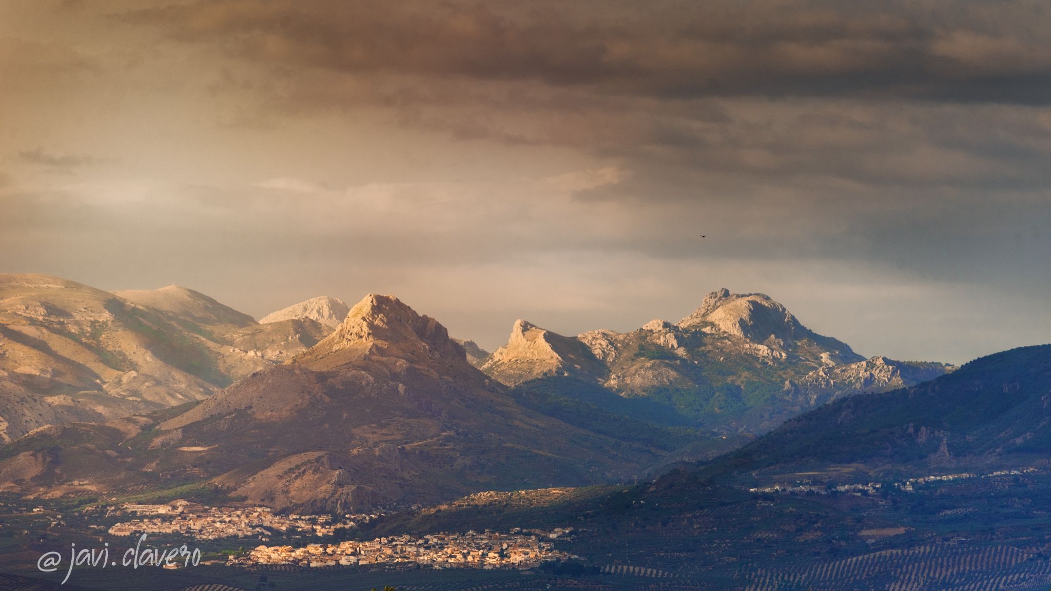 Mountains in Cogollos de la Vega, Spain