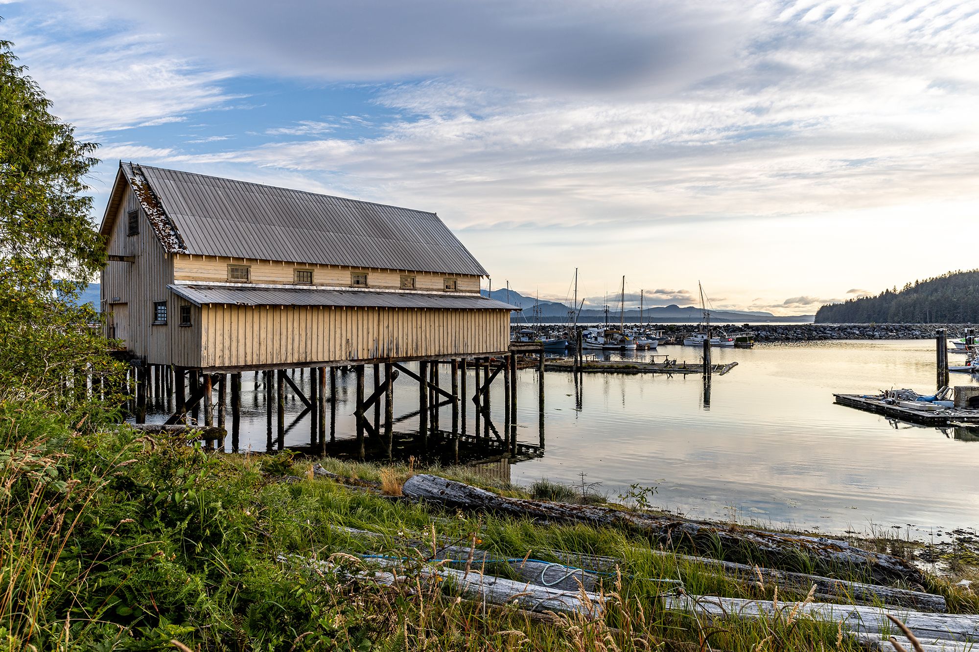 Net Shed, Sointula - Malcolm Island, BC Canada, Canada