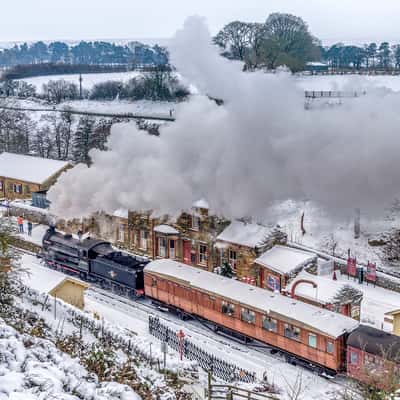 North Yorkshire Moors Railway - (Goathland, Station), United Kingdom