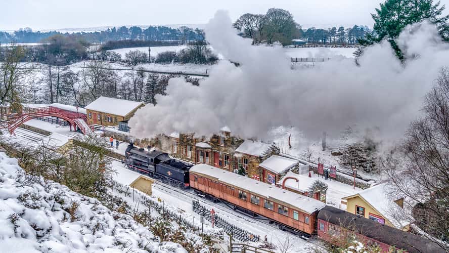 North Yorkshire Moors Railway - (Goathland, Station)