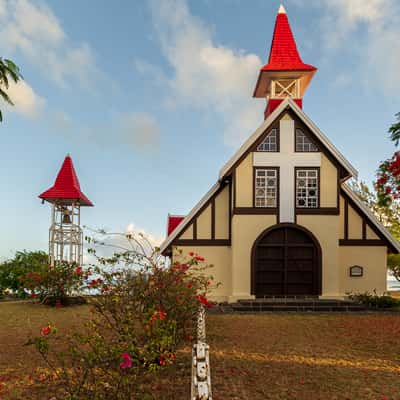 Notre Dame Auxiliatrice (Red Church), Mauritius