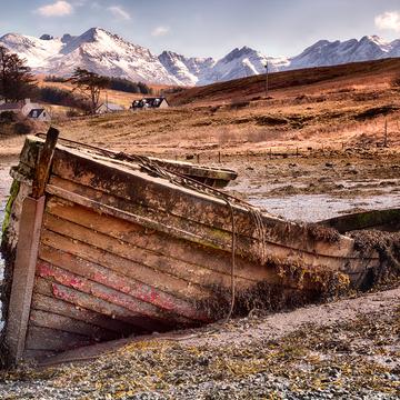 Old Fisherman's Boat @ Loch Harport, United Kingdom