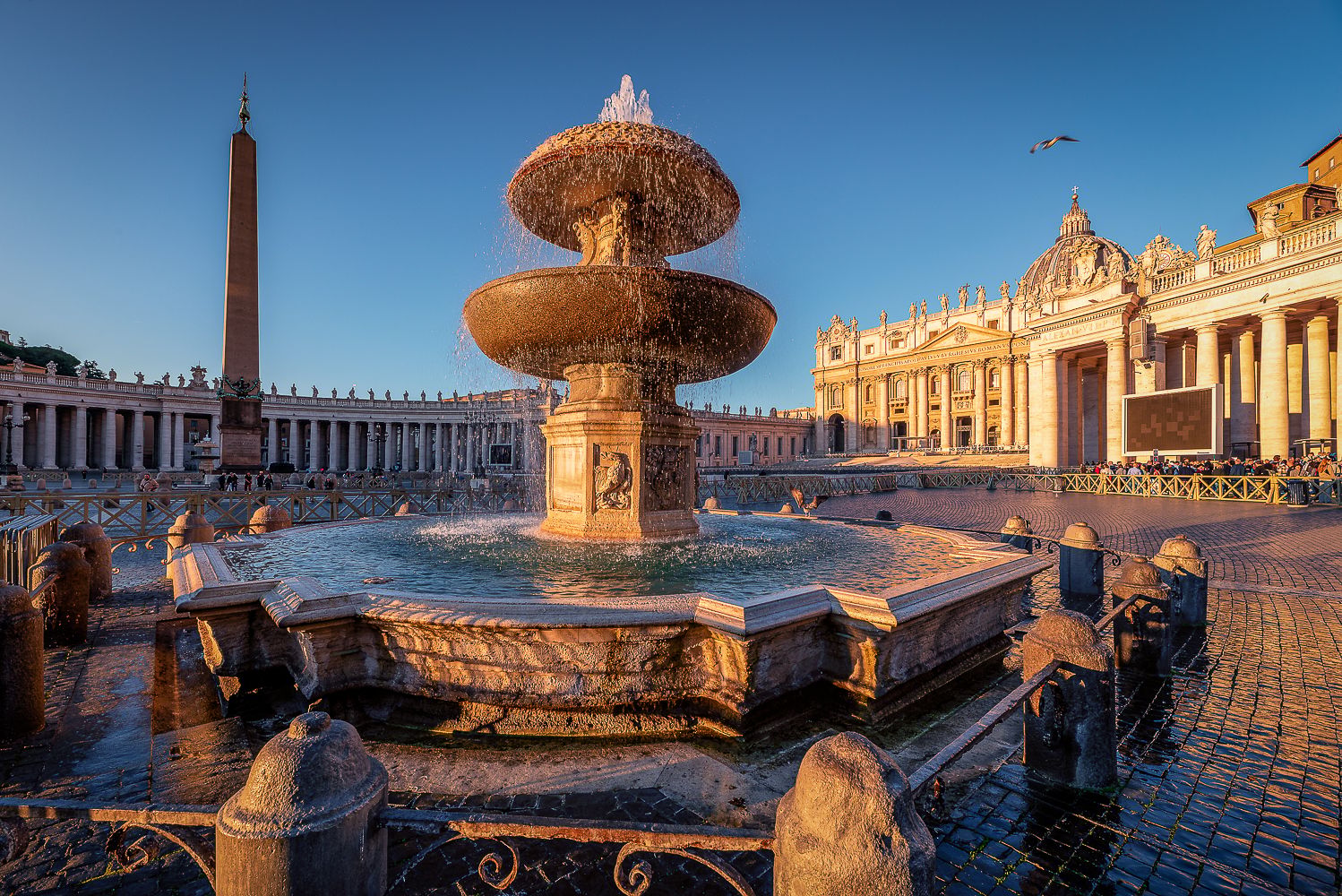 Piazza San Pietro, Italy