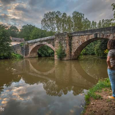 Pont de Saint-Blaise in Najac, France