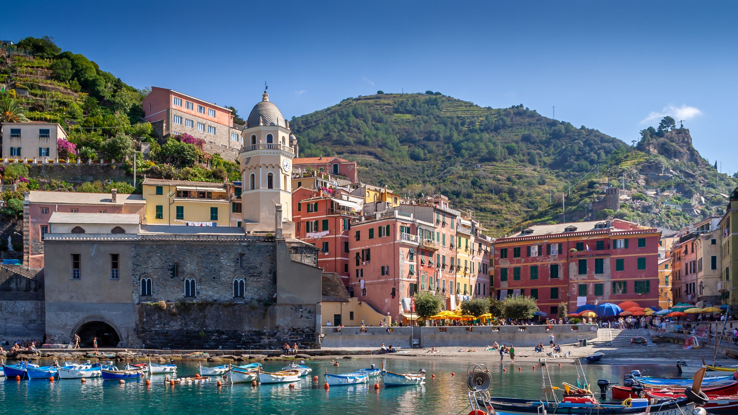 Port of Vernazza, Cinque Terre, Italy